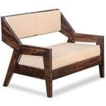 3 seater Wooden Sofa