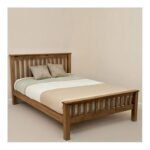 High Footend Wooden Bed Frame