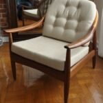 Heritage Solid Wood Danish Accent Chair