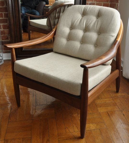 Heritage Solid Wood Danish Accent Chair