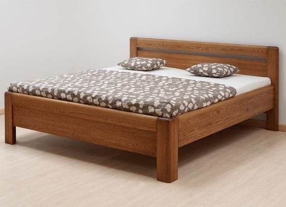 Wood Double Cot Bed